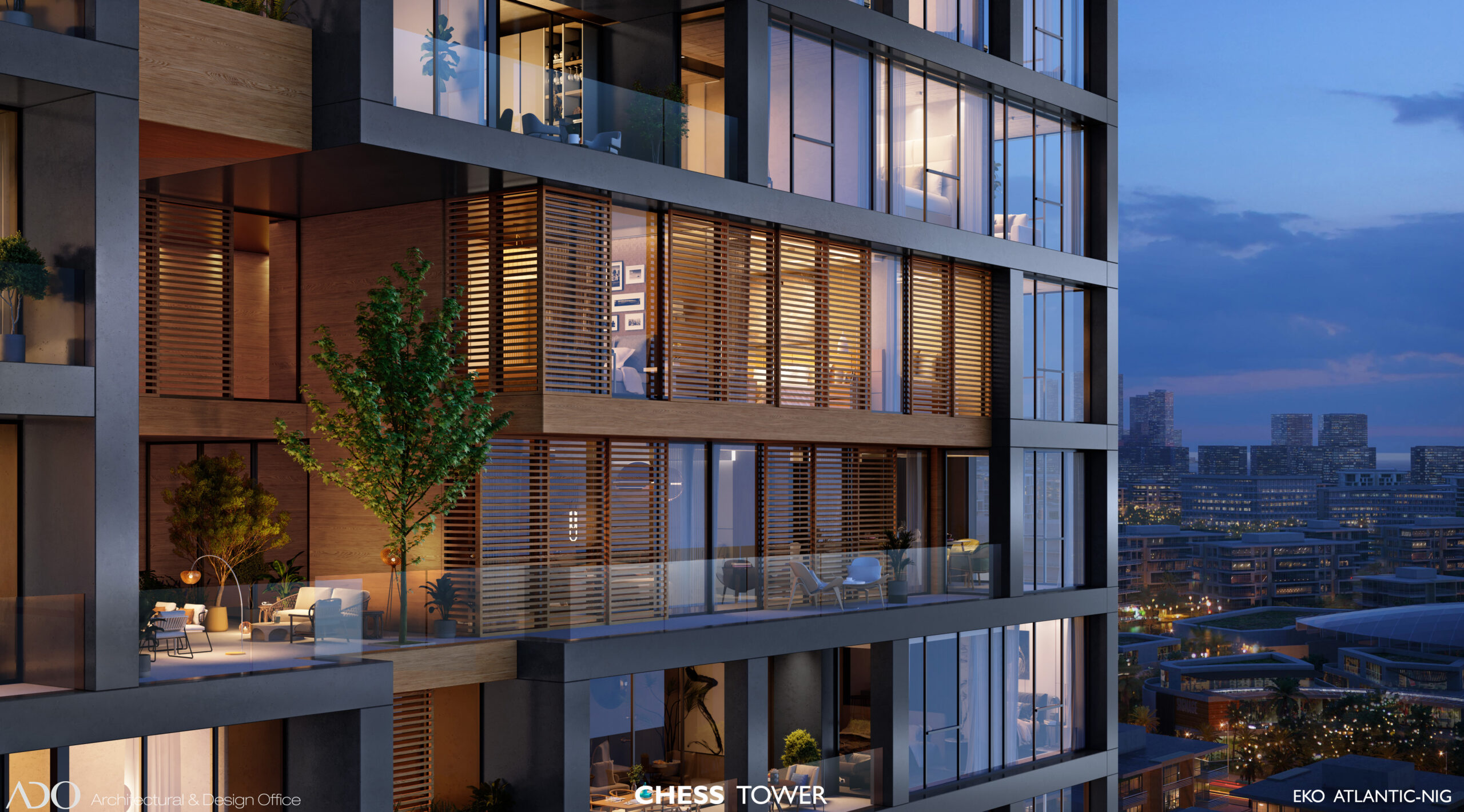 Chess Tower Balcony View